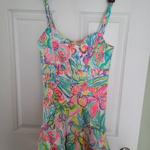 Lilly Pulitzer Coralie Romper, Sz 2